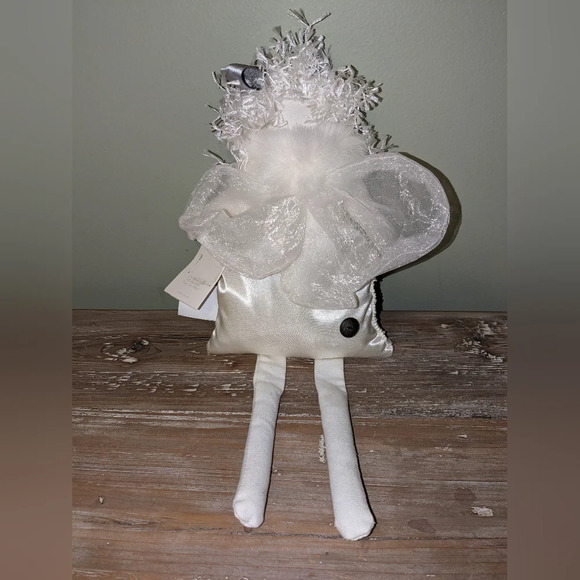 Woof and Poof Angel Plush *original tag* Shelf Sitter Doll 2008 White Christmas - Picture 6 of 11